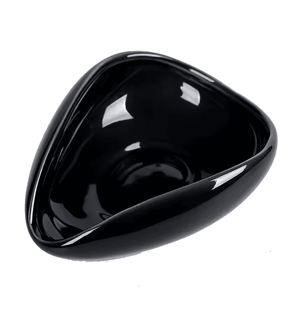 Tazón Negro Triangular para Barista