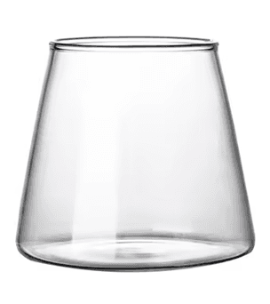 Vaso para Bebidas Frías de Cristal