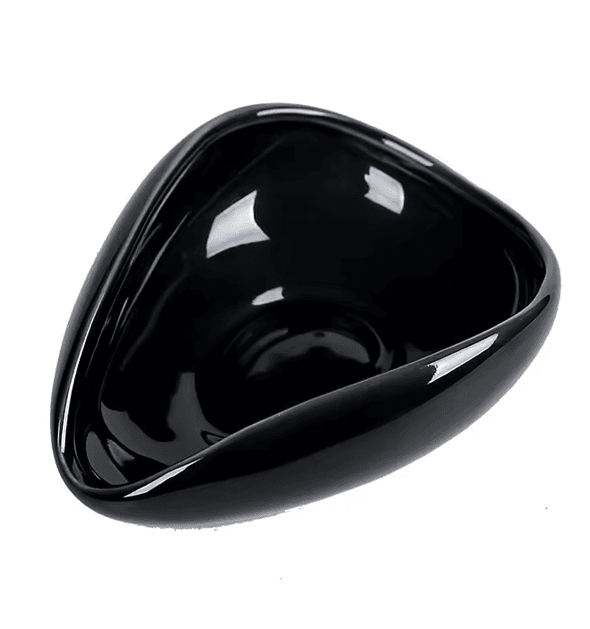 Tazón Negro Triangular para Barista