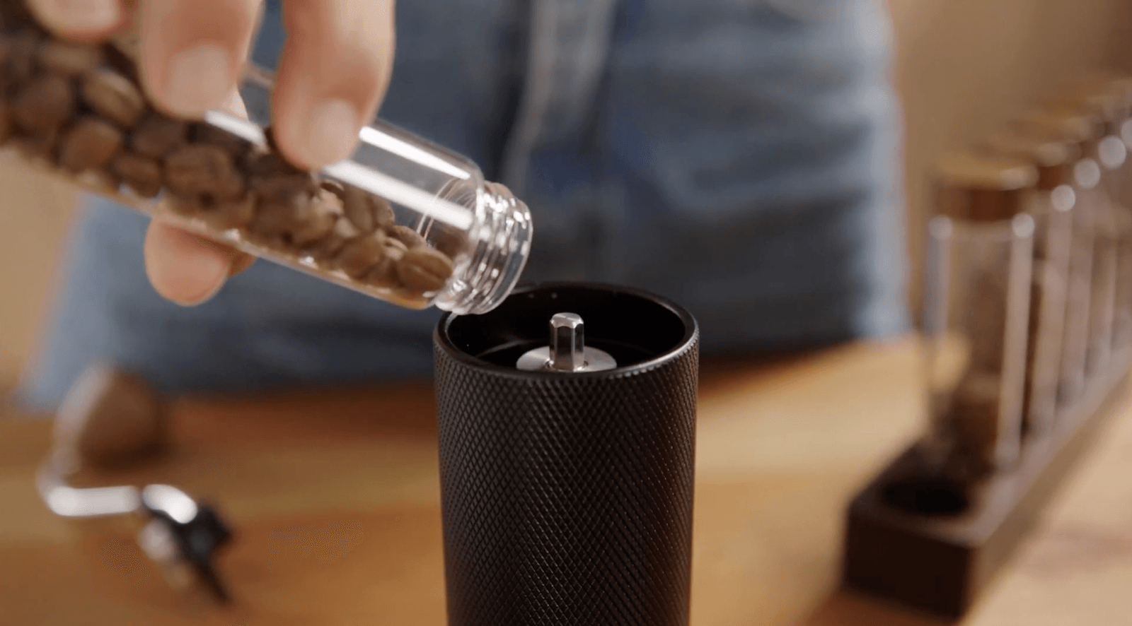 Organizador de Dosis para Baristas