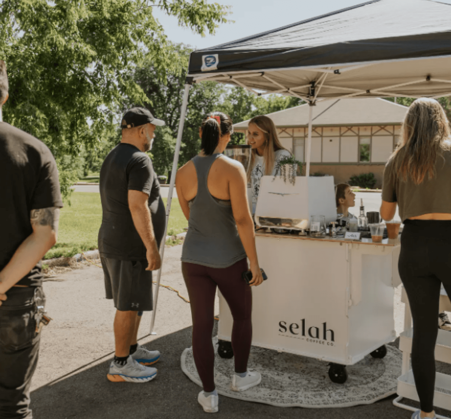 Barra espresso Volveme en evento